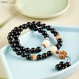 VÒNG TAY GỖ MUN- sỉ 130k