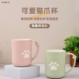 SET 2C CỐC ĐÁNH RĂNG CHÂN MÈO -Giá sỉ 59k/set 2 chiếc là 1 màu hoặc mix màu 