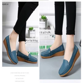 bst GIÀY MOCA DA MỀM NỮ - sỉ 163k