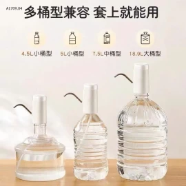 Máy bơm nước điện tự động gắn bình nước lớn Bear – - sỉ 190k