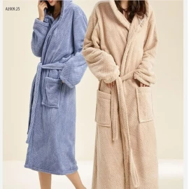 ÁO CHOÀNG TẮM LÔNG CỪU SAN HÔ - sỉ 195k
