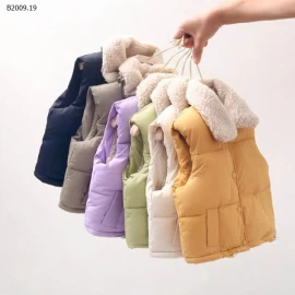 ÁO KHOÁC PHAO GILE LÔNG CHO BÉ- sỉ giá 130k