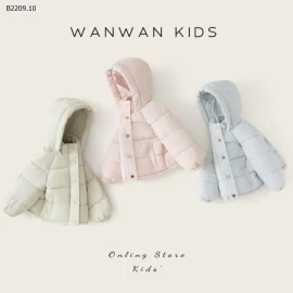 ÁO KHOÁC PHAO BÉ GÁI - sỉ 205k