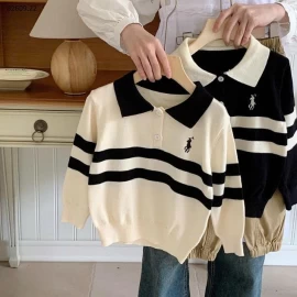ÁO LEN Polo cho bé Trai/Gái đều mặc được  - sỉ 112k