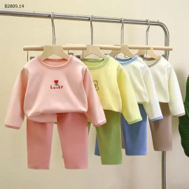 Bộ quần áo mặc nhà cho bé - sỉ 69k