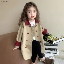 ÁO MĂNG TÔ DÁNG DÀI CHO BG-Sỉ 145k