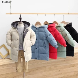 KHOÁC PHAO DÁNG DÀI BÉ-Giá sỉ 168k