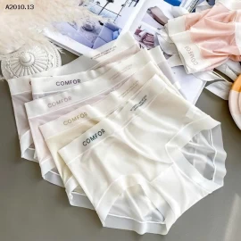 COMBO 10C QUẦN CHIP COMFORT BĂNG LỤA  CHO NỮ -sỉ 125k/1 set 10 chiếc mix màu