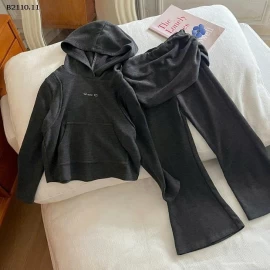 BỘ THU ĐÔNG CHO BÉ GÁI HÃNG AMBB- sỉ sz 90-150: 355k sz 160: 380k sz 170: 410k