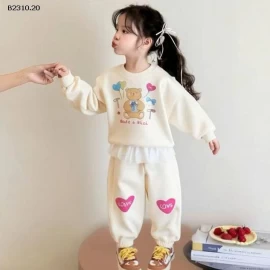 BỘ NỈ XINH BÉ GÁI-Giá sỉ 126k