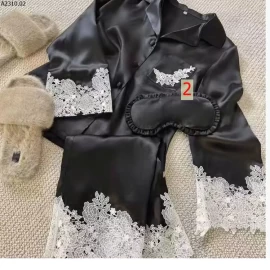 BỘ PIJAMA PHỐI REN NỮ- sỉ 220k