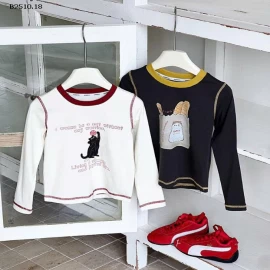 ÁO THUN DÁNG ÔM HỌA TIẾT DỄ THƯƠNG AMBB-Giá sỉ  sz 90-150: 124k sz 160: 136k sz 170: 149k