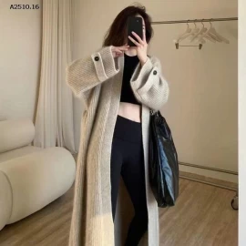 ÁO CARDIGAN LEN HQ DÁNG DÀI- sỉ 159k
