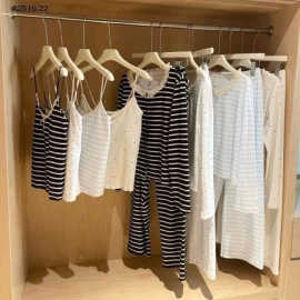 BỘ MẶC NHÀ KÈM BRA 3 CHI TIẾT HONGSHENG- sỉ 259k