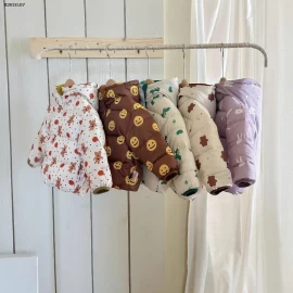Áo khoác cotton hai mặt thu đông cho bé -Giá sỉ 175k