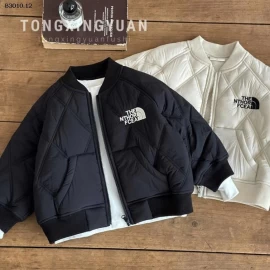 Áo khoác chần bông vải cotton  cho bé - sỉ 226k