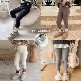 Quần legging trẻ em bé gái AMBB -Giá sỉ 109k