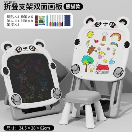 BẢNG VẼ 2 MẶT CHO BÉ KÈM GHẾ - sỉ 220k