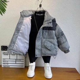 Áo phao lót lông bé trai siêu ấm -Giá sỉ 330k