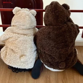 ÁO KHOÁC LÔNG TAI GẤU-Giá sỉ 280k