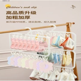 MÓC KẸP TREO QUẦN ÁO ĐA NĂNG  - sỉ 75k/set 2c