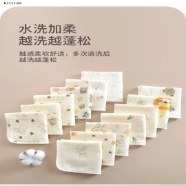 SET 10 KHĂN SỮA NGẪU NHIÊN CHO BÉ - sỉ 89k/set 10c ngẫu nhiên