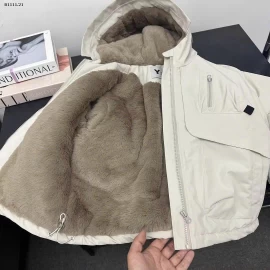 Áo khoác parka lót lông cừu cho bé trai-Giá sỉ 347k /1c