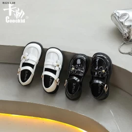 GIÀY MOCA BÓNG GẮN HOA- Giá sỉ size 26-30: 148k  size 31-36: 158k