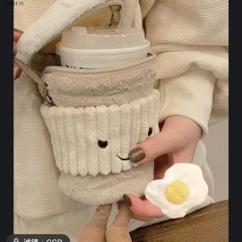 TÚI ĐỰNG CỐC NƯỚC HÌNH BÁNH MUFFIN- sỉ 120k