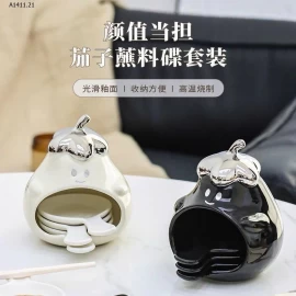 ĐĨA CHẤM + GÁC ĐŨA BÀN ĂN SIÊU XINHH  - Giá sỉ 155k/set