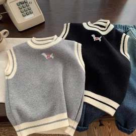 áo Gile dệt kim cho bé-Giá sỉ 105k/chiếc