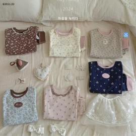 Bộ đồ lót giữ nhiệt lông cừu cute nhà Hey Honey  - giá sỉ  size 90-140 giá 180k size 140-160 giá 205k