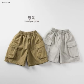 SHORT THÔ MỀM MUZIYOUYOU-Giá sỉ 160K