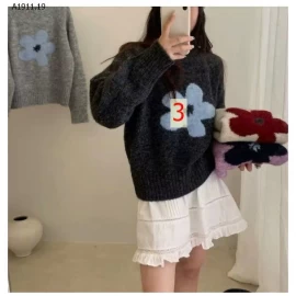 ÁO LEN HOA XINH- sỉ 159k