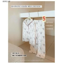 BỘ NGỦ PIJAMA MAD NONO-Giá sỉ 279k