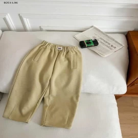 Quần dài trẻ em vải Acetate 2025 Lót lông cừu NHÀ AMBB- Giá sỉ  sz 90-150: 230k  sz 160: 250k  sz 170 : 270k
