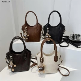 TÚI KÈM CHARM BÔNG CUTE XINH XẮN - sỉ 105k