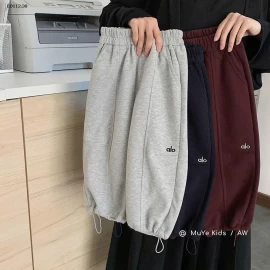 Quần nỉ thu đông kiểu Hàn cho bé -sỉ 134k