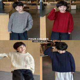 ÁO LEN VẶN THỪNG CỔ CON -sỉ 249k