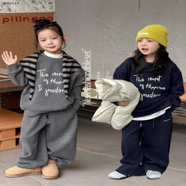 BỘ NỈ LÓT LÔNG NHUNG AMBB -sỉ 330k