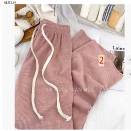 Quần suông vải cashmere Thu/Đông 2025 sỉ 85k
