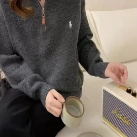 Áo len cổ khóa-sỉ 185k