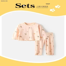 BỘ ĐỒ BÉ GÁI MALWEE THU ĐÔNG -Giá sỉ 125k/1 bộ