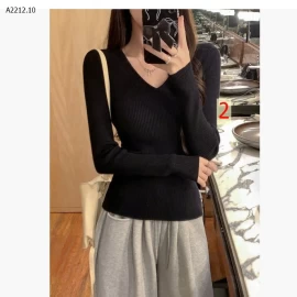 Aó len cổ tim MOSES QUEEN -Giá sỉ 135k