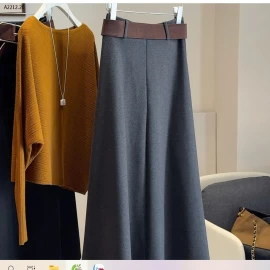 CHÂN VÁY MIDI DÁNG DÀI –- sỉ 214k