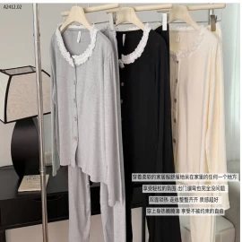 BỘ NGỦ MẶC NHÀ CHO NỮ - sỉ 215k