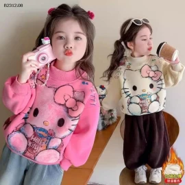ÁO KITTY LÓT LÔNG-Giá sỉ 94k