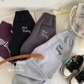 Quần dài mùa đông lót lông cừu Muye  -Giá sỉ 159k