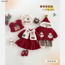 Bộ đồ diện tết  cho bé gái- giá sỉ 208k