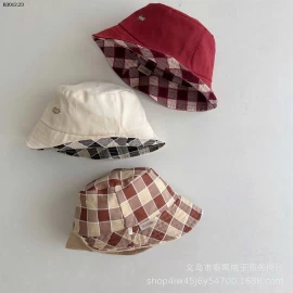 Mũ 2 mặt dành cho bé trai bé gái - sỉ 93k